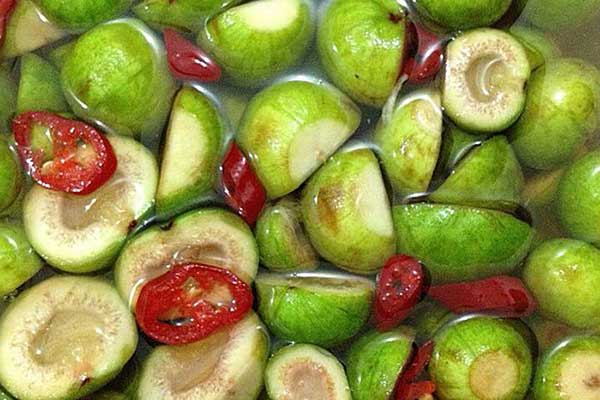 Sung ngâm nước mắm giòn ngon khó cưỡng